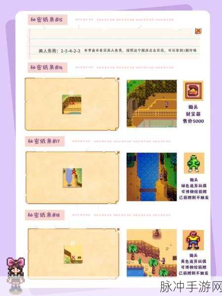 星露谷物语，揭秘秘密纸条任务全攻略