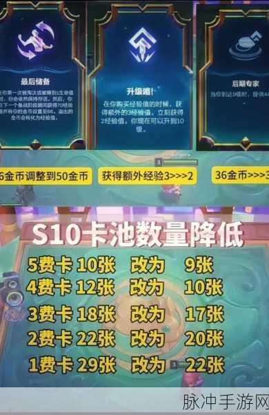 云顶之弈S11卡池数量改动深度解析与攻略