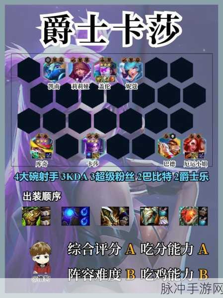 金铲铲之战，变异卡莎阵容深度剖析