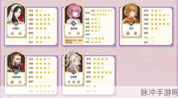 铃兰之剑角色强度排行节奏榜，全面解析与攻略