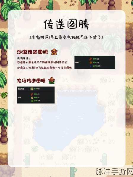 星露谷物语，沙漠矿洞无电梯挑战攻略深度解析