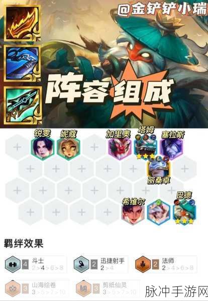 云顶之弈 S11 红蓝蓝天使阵容超强搭配指南