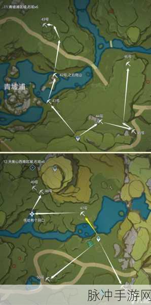 原神手游石珀采集攻略，探寻石珀最多的宝藏之地