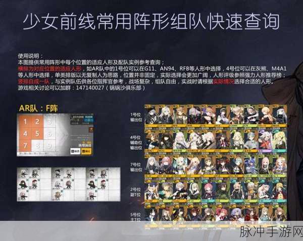 少女前线，RF 配队秘籍大揭秘