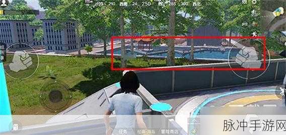 和平精英绿洲世界华科眼镜湖精确位置全解析