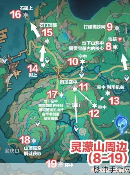 原神危危岛宝箱全攻略，手机路线图与过关秘籍