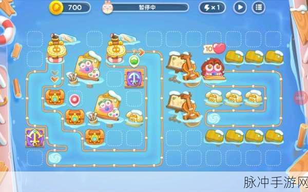保卫萝卜4阿波尼克号通关攻略,第二章35关全清金萝卜流程详解