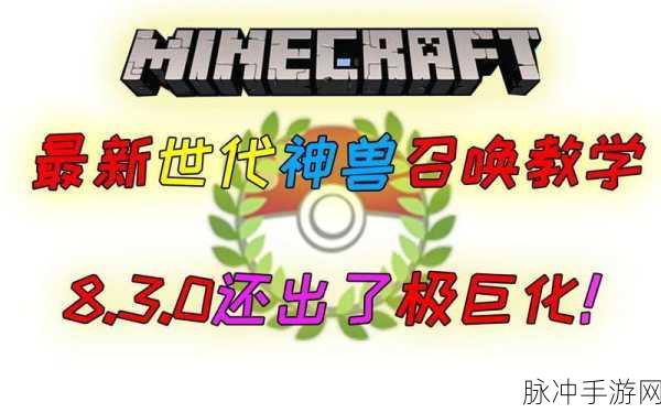 我的世界神奇宝贝，BOSS 召唤秘籍大公开