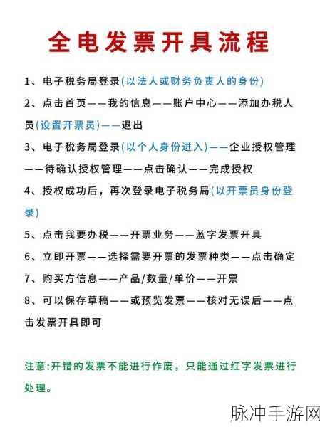 e高速电子发票开具指南，手游公司视角下的便捷操作