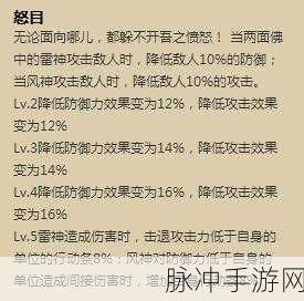 阴阳师手游攻略，揭秘间接伤害角色的强大力量