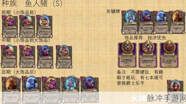 炉石传说传说鱼人骑卡组推荐，11月月末上传说攻略