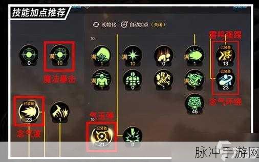 DNF手游忍者快速刷图加点全攻略
