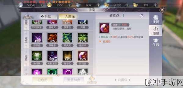 完美世界手游羽芒宝石与魂石的绝佳搭配指南