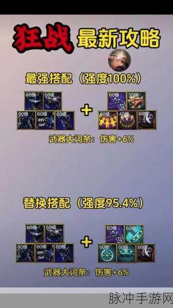 DNF狂战95装备精选深度攻略，全面解析最新装备选择，助你驰骋全新战场