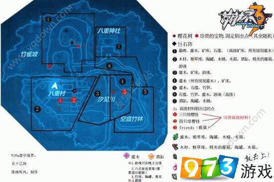 崩坏3开放世界材料采集点分配全攻略