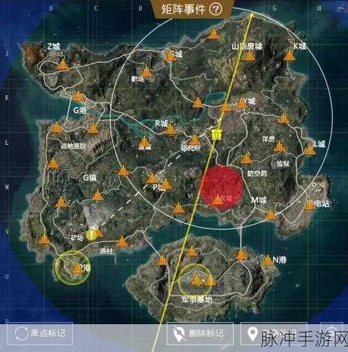 和平精英2024极限追猎，揭秘身份卡卫星楼位置攻略