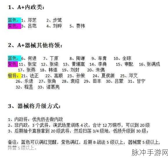 三国志战略版兵种克制新手玩法全攻略