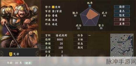 三国志战略版文丑使用全攻略，解锁战场杀手的真正实力