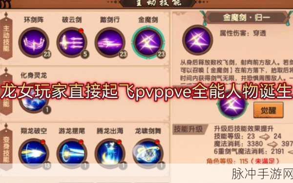 造梦无双龙女技能加点全攻略
