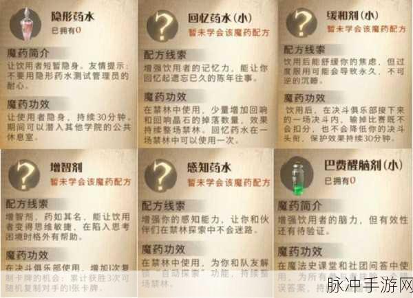 哈利波特魔法觉醒，未知的书页作用全解析