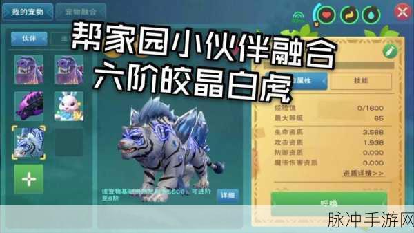 创造与魔法，咬金白虎捕获全攻略