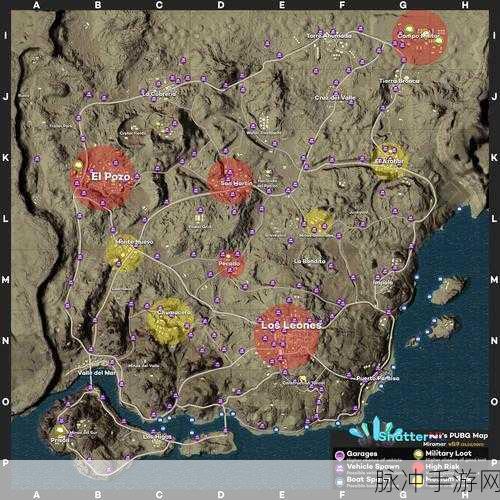 绝地求生刺激战场沙漠地图资源富集点全解析