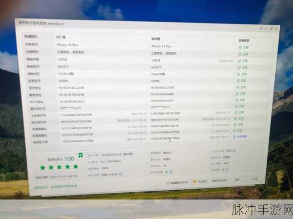 苹果序列号开头揭秘，手游玩家如何识别设备真伪与配置