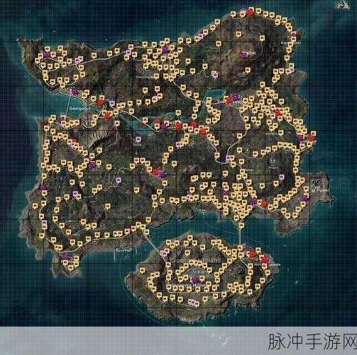 绝地求生老地图吃鸡攻略，揭秘高概率吃鸡地点