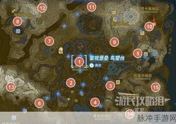 塞尔达传说王国之泪洞窟地点快速寻找攻略