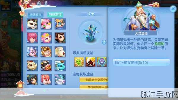 神武 3 手游方寸山伙伴搭配秘籍，奶与输出的完美结合