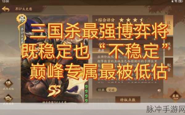 三国杀十周年界限突破后谁最强？全面解析与攻略推荐