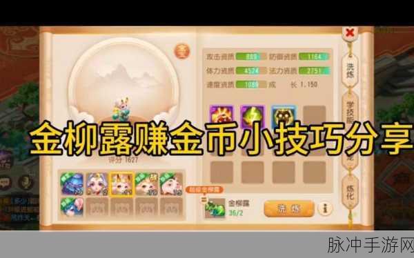 梦幻西游手游赚金币全攻略，详细方法步骤与技巧大揭秘