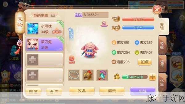 梦幻诛仙手游宠物炼骨深度解析，打造极致战斗伙伴