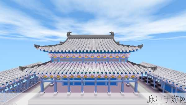 迷你世界广寒宫建筑存档，梦幻仙境的完美呈现