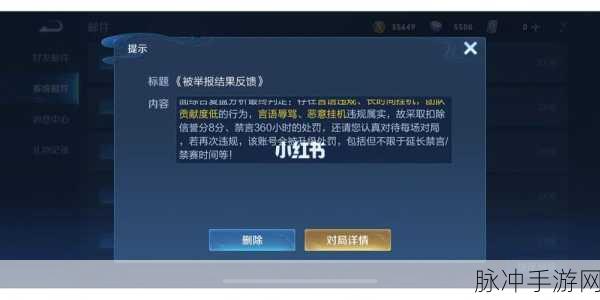 王者荣耀禁言处罚减免效果究竟如何