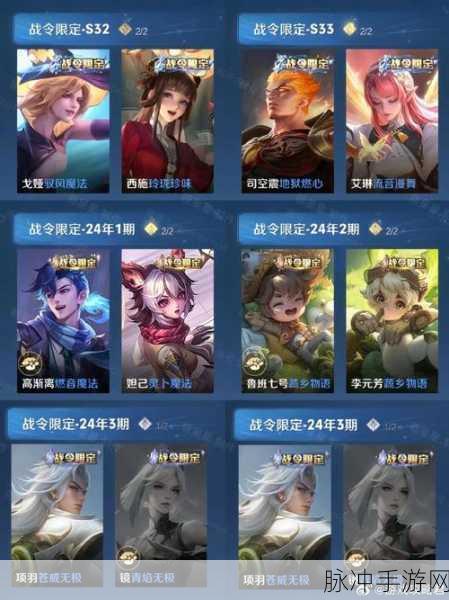 王者荣耀战令皮肤返场与绝版问题全解析
