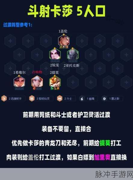 金铲铲之战，变异卡莎阵容搭配深度解析与技巧