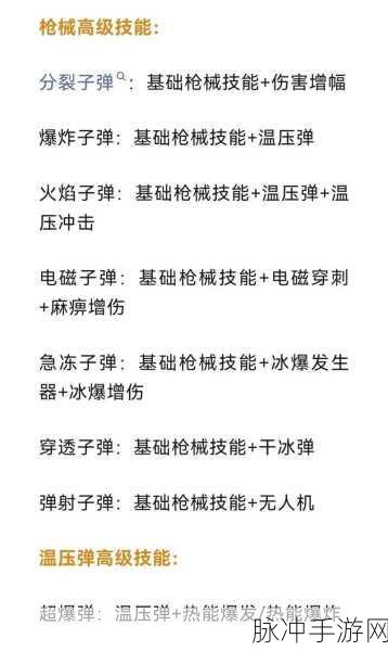 向僵尸开炮，核心技能选择全攻略