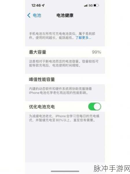 手游世界里的电池健康谜团，苹果手机到底多少才正常？