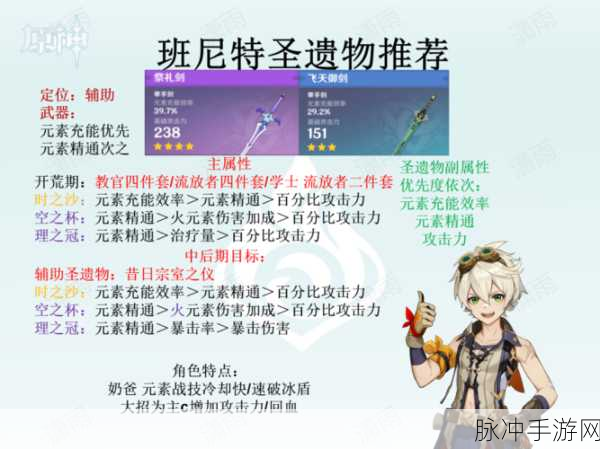 原神班尼特前期圣遗物搭配推荐与属性词条优先级一览