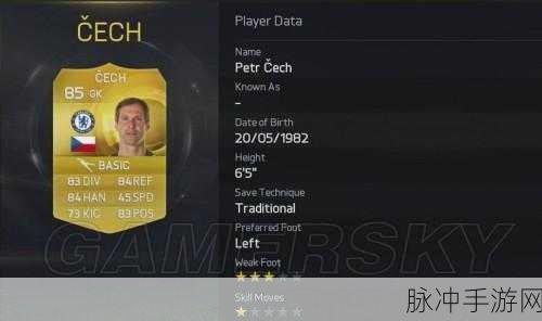 FIFA足球世界杰克逊属性分析，前锋妖人卡详解