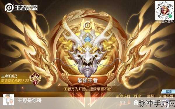 王者荣耀段位探秘，等级划分与荣耀之路