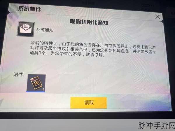 和平精英名字冻结时间的精准查询攻略