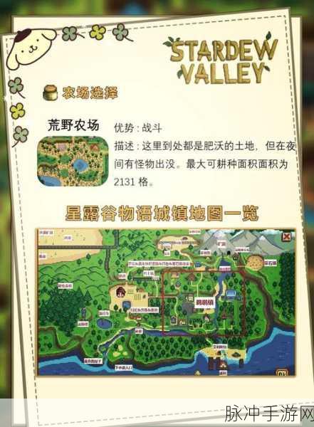 星露谷物语，种植秘诀全揭秘，种地技巧深度解析攻略指南