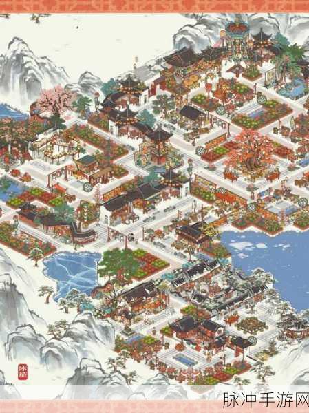 江南百景图白雪镇布局全攻略，打造梦幻雪乡的绝美篇章