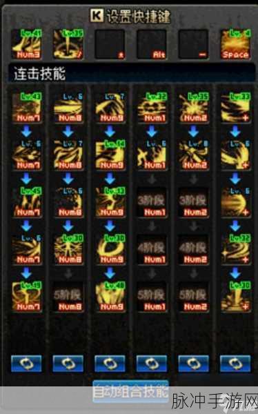 DNF 手游黑暗武士技能组合与刷图加点全攻略