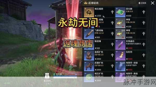 永劫无间，极速获取返魂花秘籍