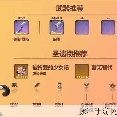 原神柯莱武器与圣遗物的最优选择指南