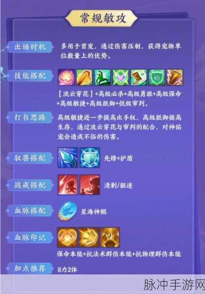 神武2宠物护符深度解析，护符技能等级关系全攻略