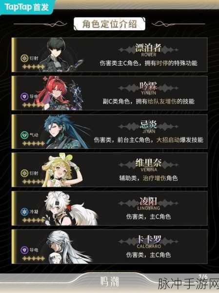 鸣潮手游角色深度解析，秧秧角色的培养价值探讨